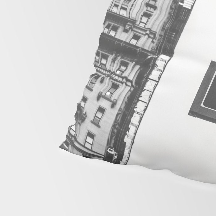 Wall street bw Pillow Sham Gallery Image 4