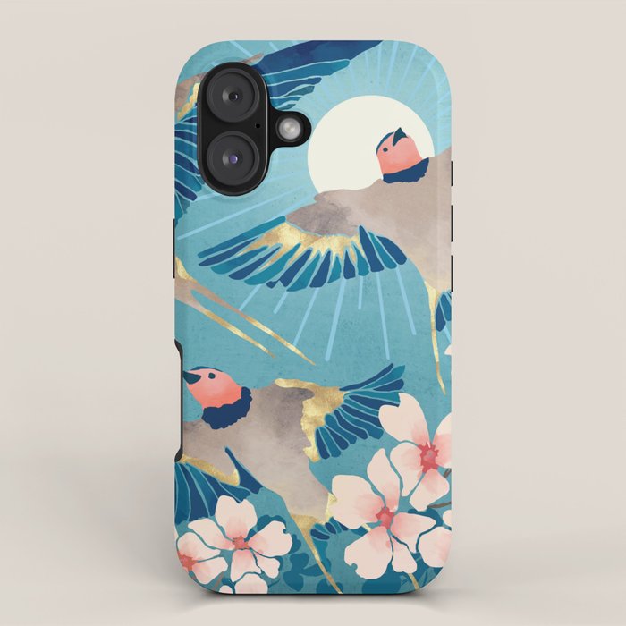Swallows New Beginning iPhone Case Gallery Image 1