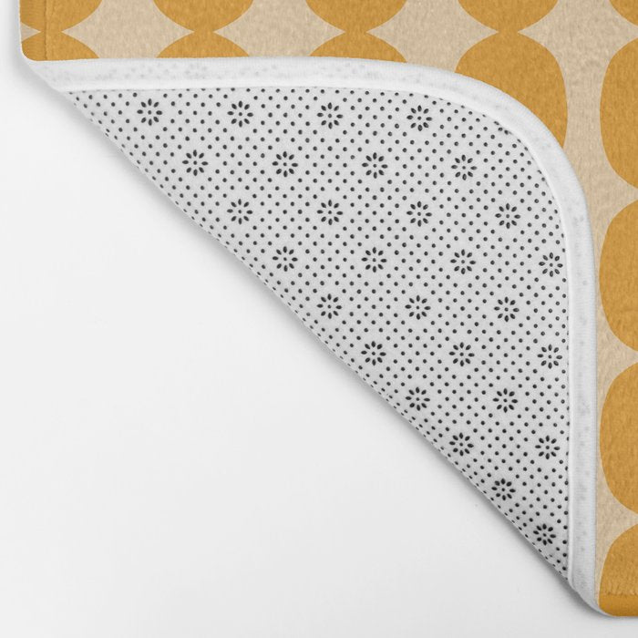 Honey Bubble Chain Bath Mat Gallery Image 2