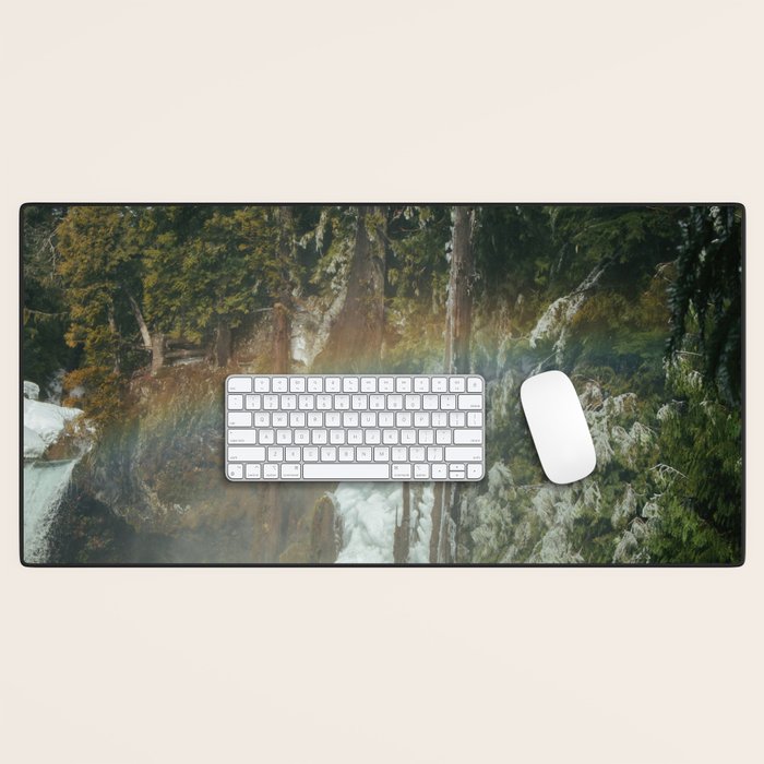 Frozen Rainbow Desk Mat Gallery Image 1