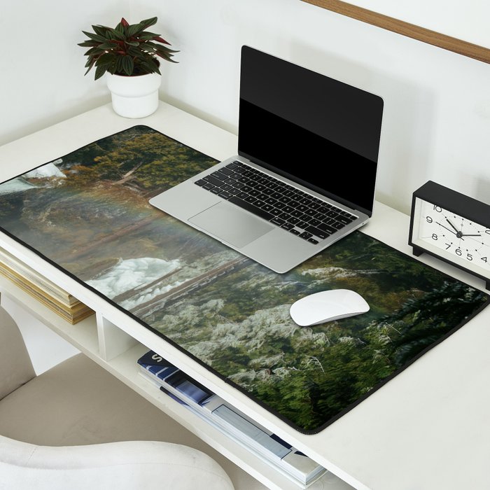 Frozen Rainbow Desk Mat Gallery Image 2