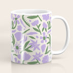 Vintage flower nature art pattern Coffee Mug Gallery Image 1