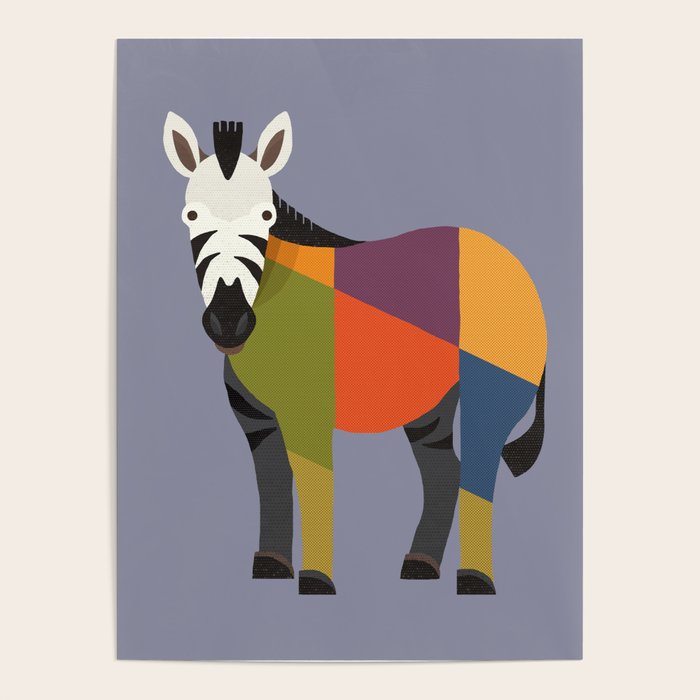Zebra Poster Gallery Image 4
