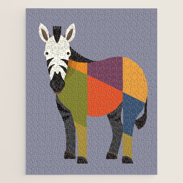 Zebra Jigsaw Puzzle Gallery Image 1