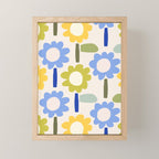 Lazy Daisy stitch - Spring Mini Art Print Gallery Image 1