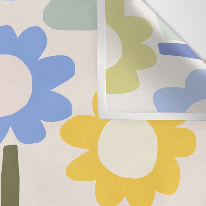 Lazy Daisy stitch - Spring Wall Tapestry Gallery Image 3