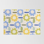 Lazy Daisy stitch - Spring Rug Gallery Image 2