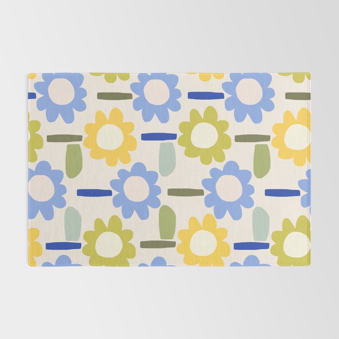 Lazy Daisy stitch - Spring Rug Gallery Image 2