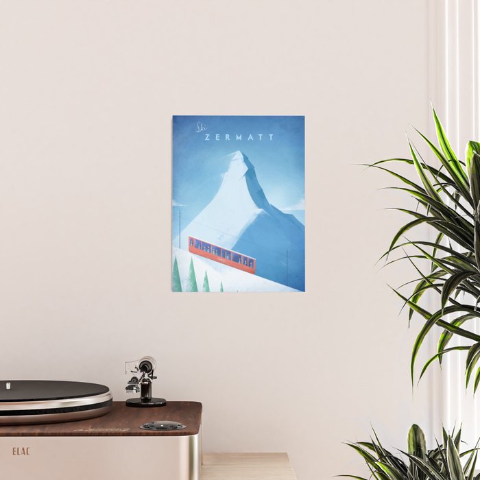 Ski Zermatt Poster Gallery Image 2