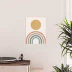 Mid-Century Modern Rainbow Poster Gallery Image 2