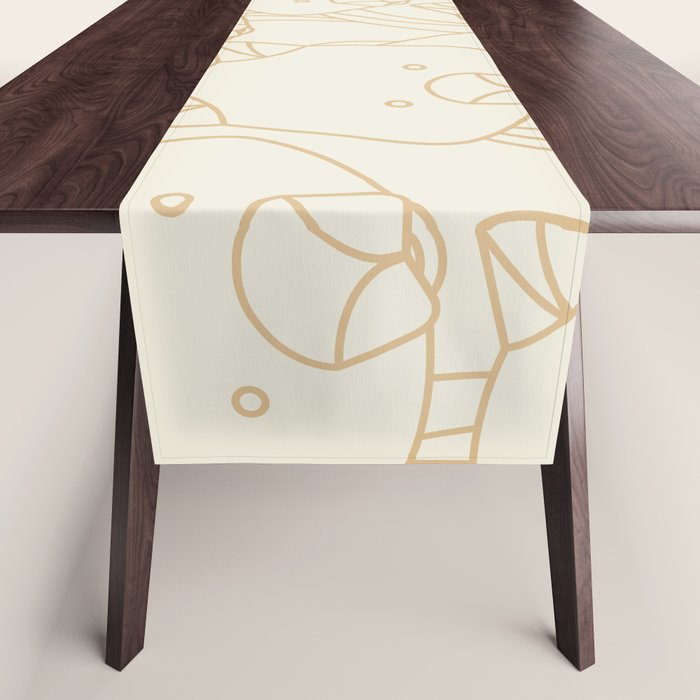 Minimalist Wombat Table Runner Gallery Image 1
