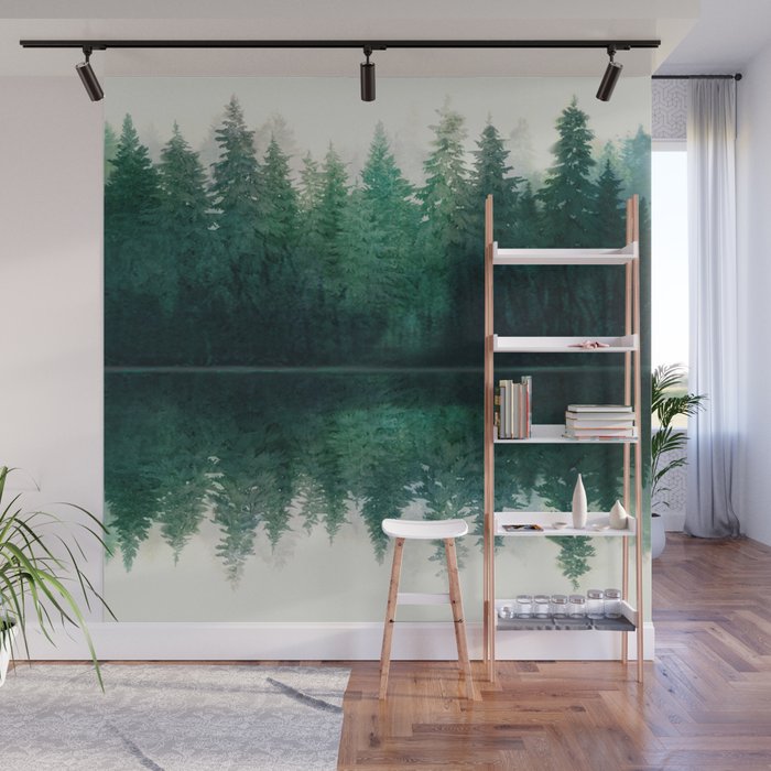 Reflection Wall Mural Gallery Image 1