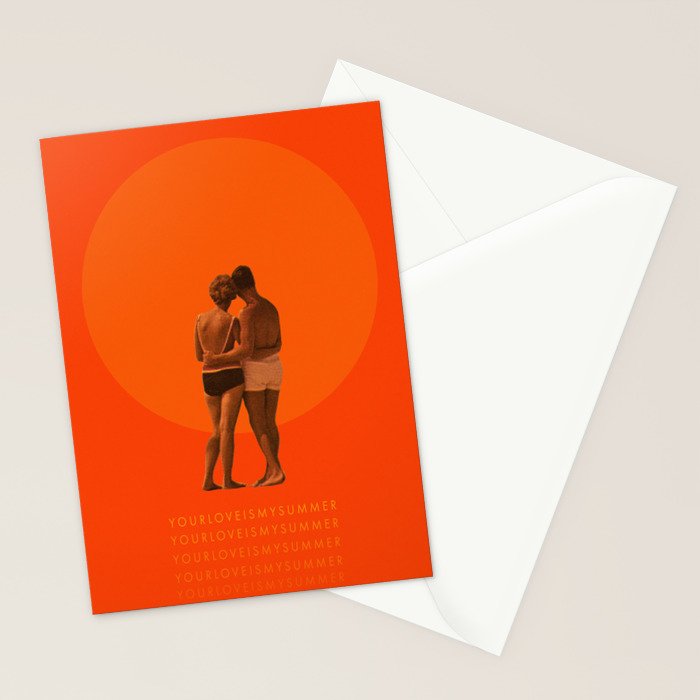 Your love is my Summer Stationery Card Gallery Image 2