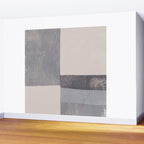 Gray Blocks #1 Wall Mural Gallery Image 2