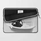 Panda Taking a Bath Laptop Sleeve Gallery Image 2