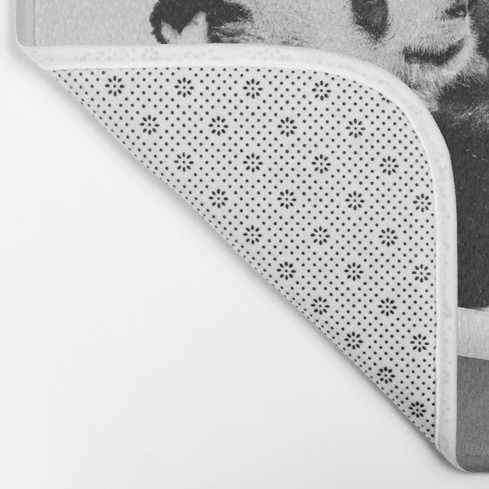 Panda Taking a Bath Bath Mat Gallery Image 2