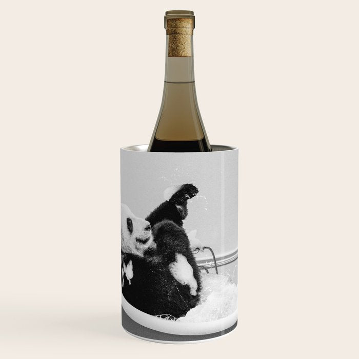 Panda Taking a Bath Wine Chiller Gallery Image 1