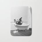 Panda Taking a Bath Bath Mat Gallery Image 1