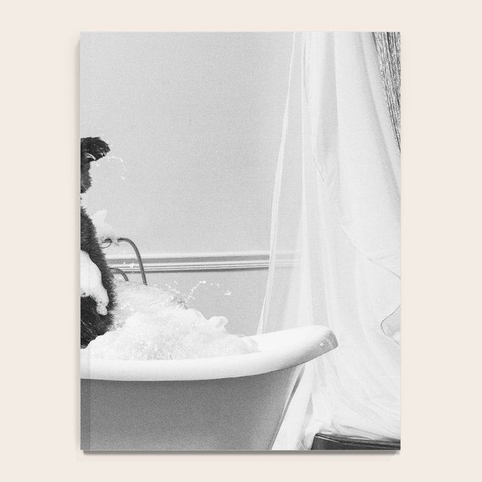 Panda Taking a Bath Notebook Gallery Image 4