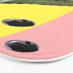 Invasion on vacation (Square) Bath Mat Gallery Image 3