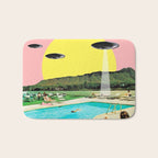 Invasion on vacation (Square) Bath Mat Gallery Image 1