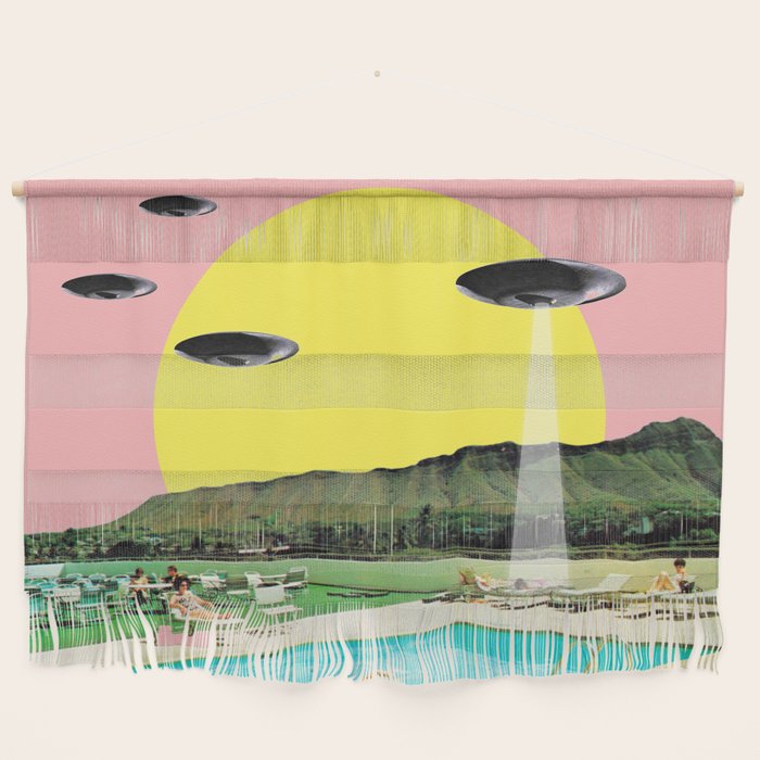 Invasion on vacation (Square) Wall Hanging Gallery Image 1