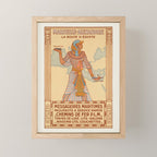 Vintage french travel poster - Marseille - Alexandria, 1920s Mini Art Print Gallery Image 1