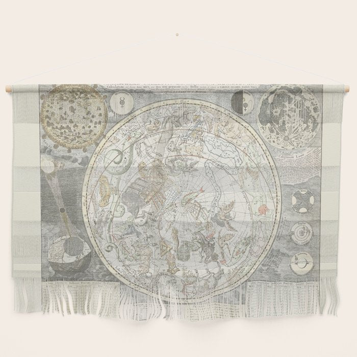 Star map of the Southern Starry Sky Wall Hanging Gallery Image 1