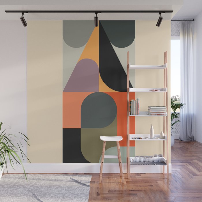Modern Abstraction 15 Wall Mural Gallery Image 1