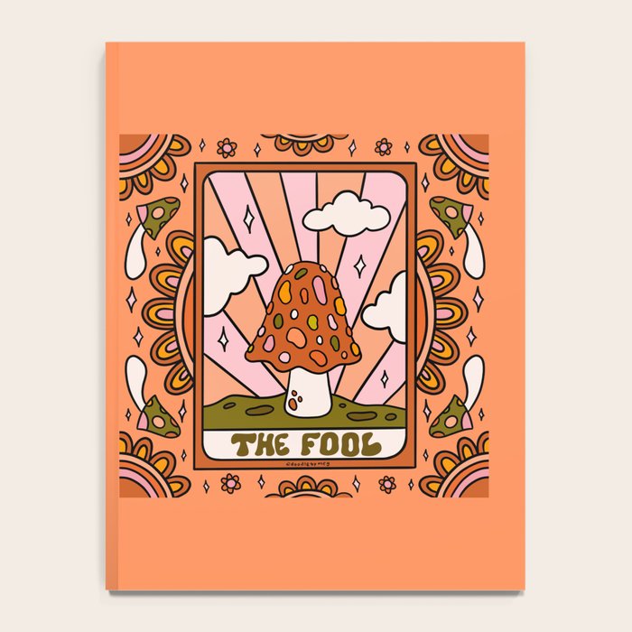 0. The Fool Mushroom Notebook Gallery Image 4