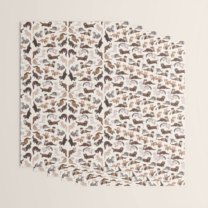 Ferret Wrapping Paper Gallery Image 3