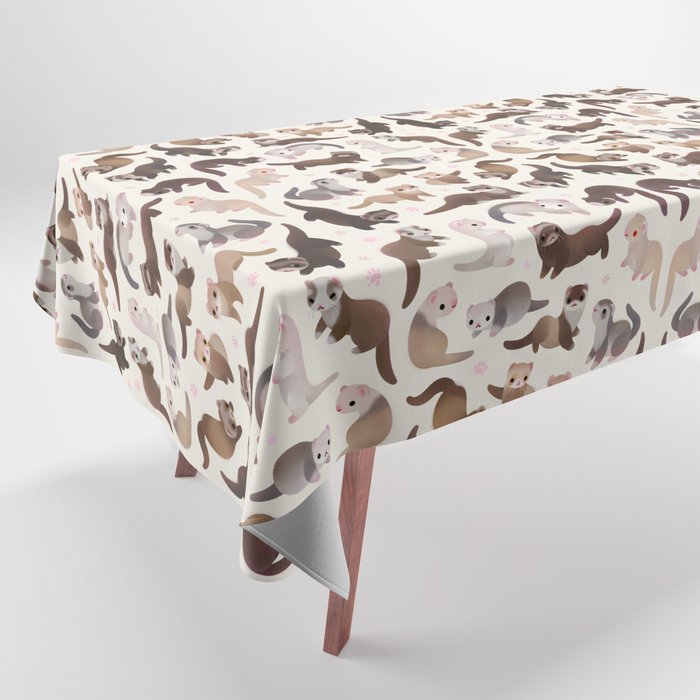 Ferret Tablecloth Gallery Image 1