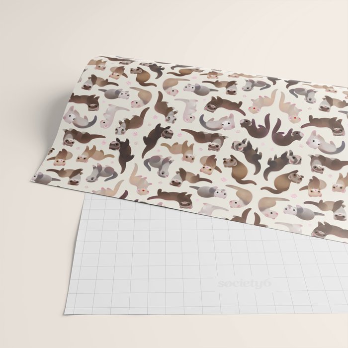 Ferret Wrapping Paper Gallery Image 2