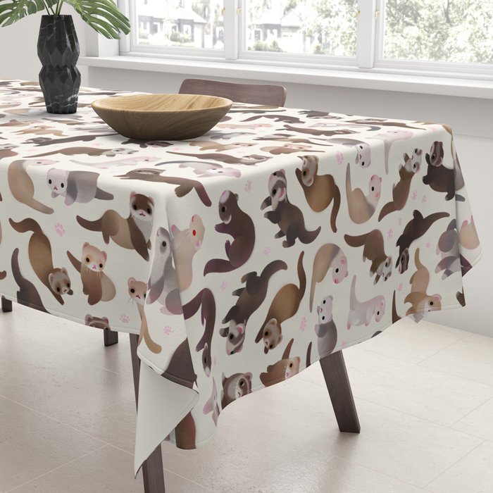 Ferret Tablecloth Gallery Image 3