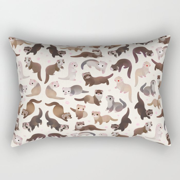 Ferret Rectangular Pillow Gallery Image 2