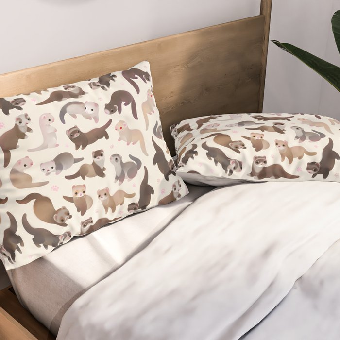 Ferret Pillow Sham Gallery Image 2