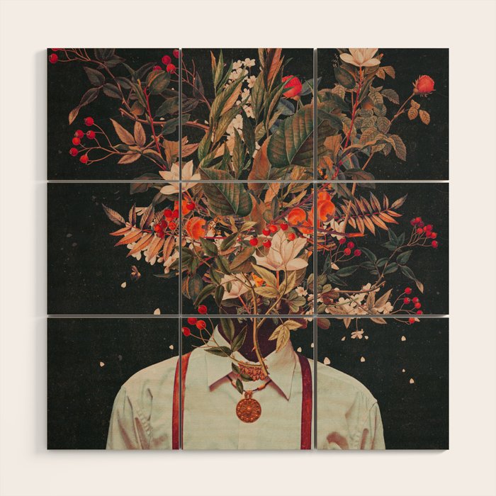 Foliage Wood Wall Art Gallery Image 1