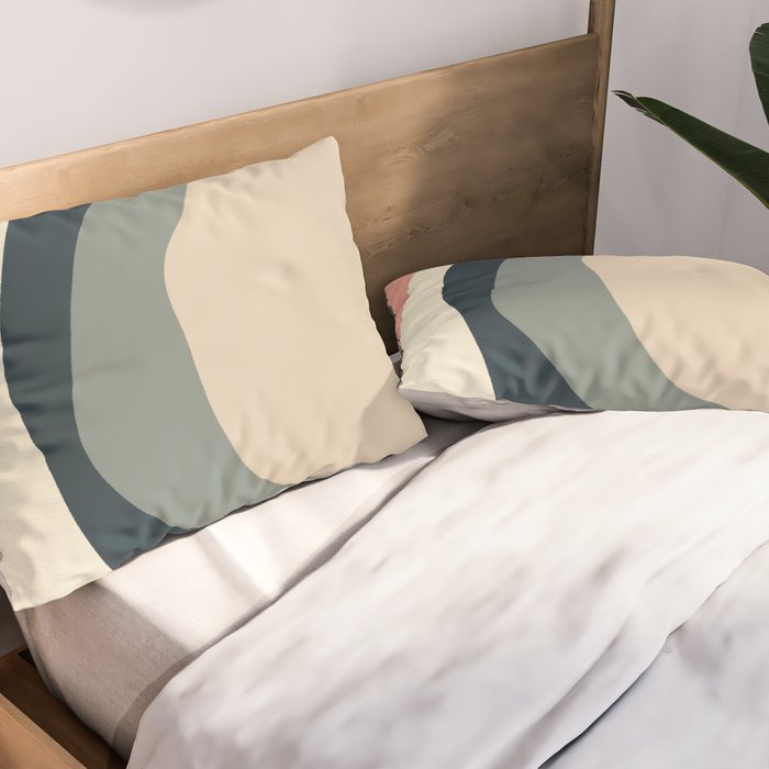 Plentiful - Modern Art Print Pillow Sham Gallery Image 2