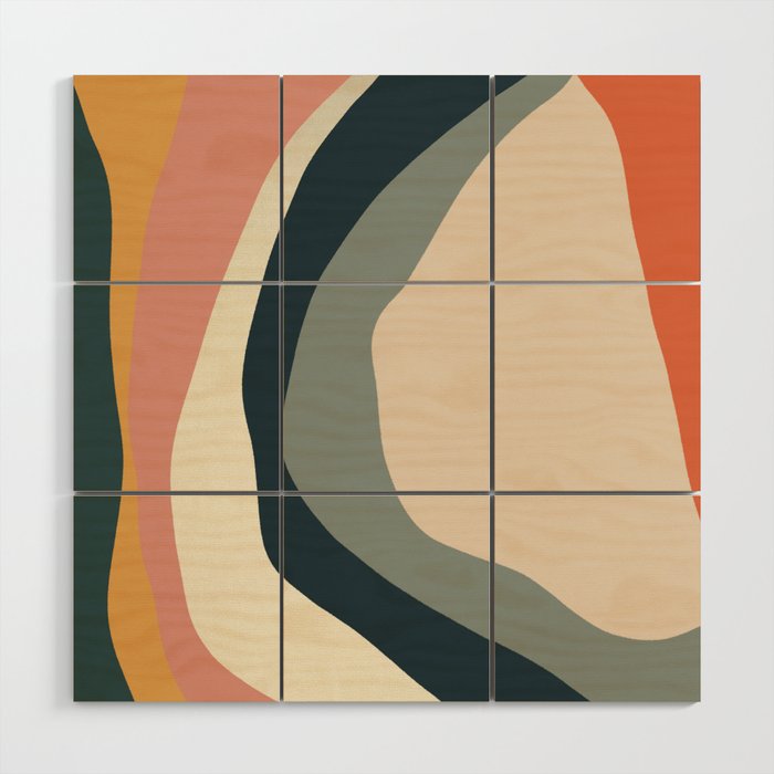 Plentiful - Modern Art Print Wood Wall Art Gallery Image 1