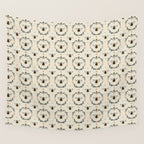 Ode to the Bumblebee (in cream) Wall Tapestry Gallery Image 4