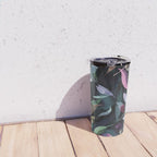 Midnight garden foliage Watercolor Leaves Dark Romantic botanical Jewel tones Travel Mug Gallery Image 4