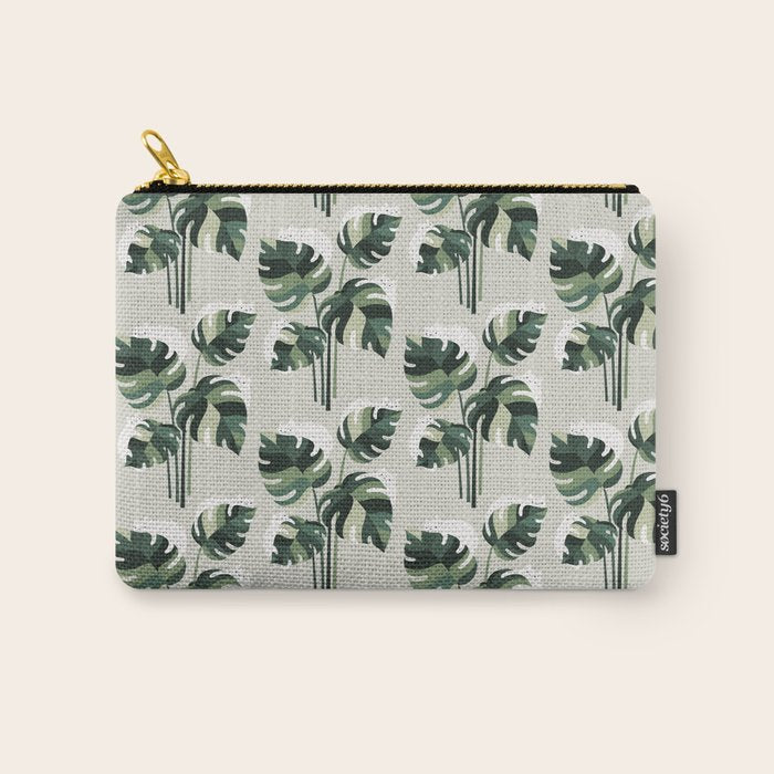 Cat and Plant 11 Pattern Carry All Pouch Gallery Image 1