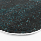 Dark Teal Van Gogh Trees & Underwood Bath Mat Gallery Image 3