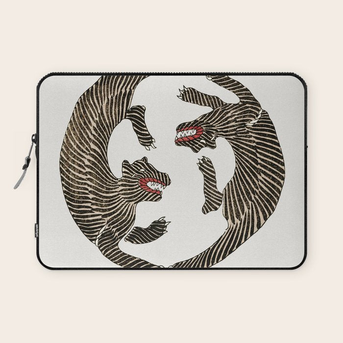 Japanese Tiger Laptop Sleeve Gallery Image 1
