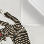 Japanese Tiger Wall Tapestry Gallery Image 3
