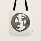 Japanese Tiger Tote Bag Gallery Image 1