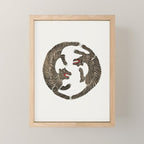 Japanese Tiger Mini Art Print Gallery Image 1