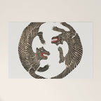 Japanese Tiger Welcome Mat Gallery Image 1