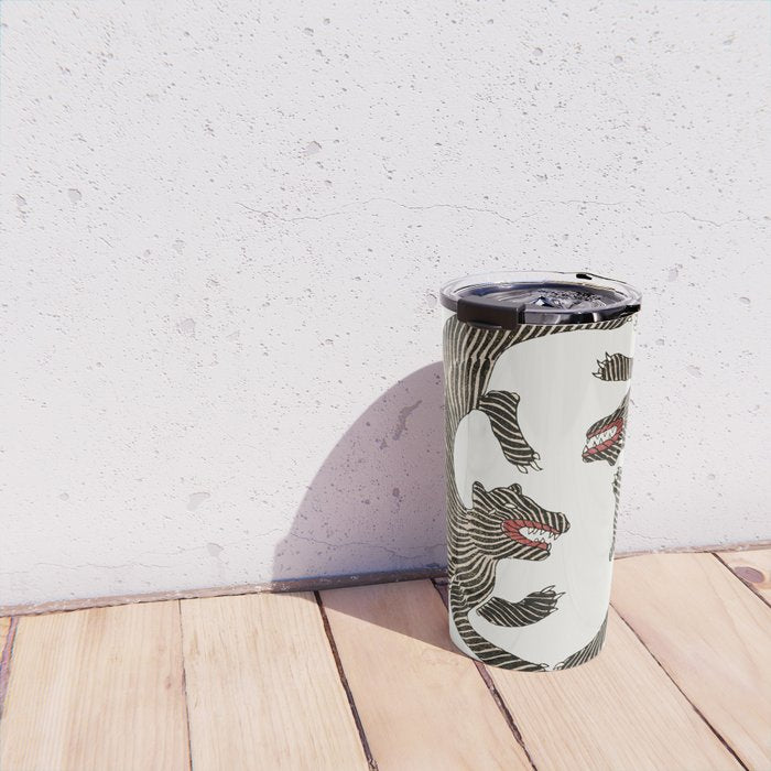 Japanese Tiger Travel Mug Gallery Image 4