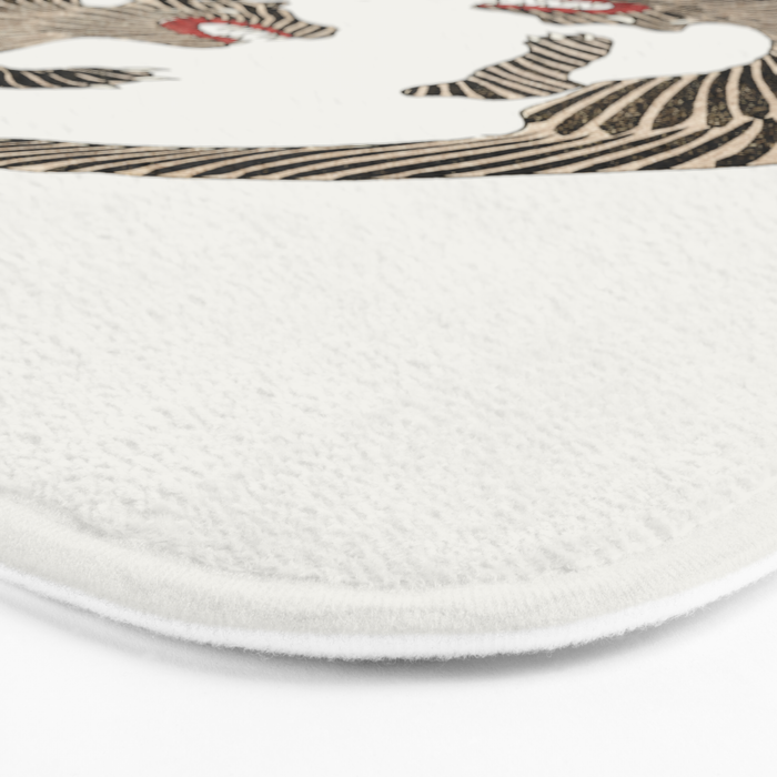 Japanese Tiger Bath Mat Gallery Image 3